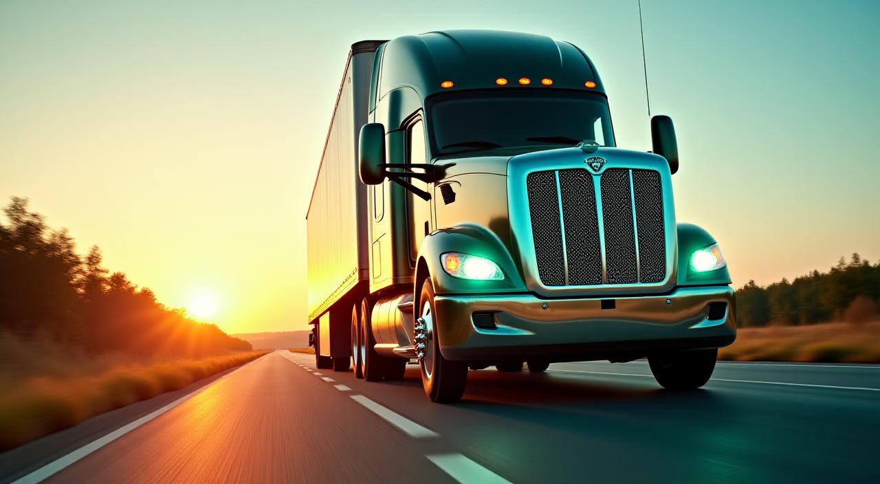 Modern logistics fleet in Azle Texas